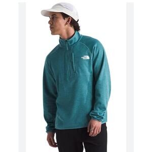 The North Face Men's Canyonlands ½‎ Zip Pullover Sweatshirt XL Teal Outdoor Hike